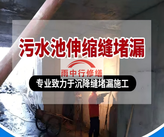 洛阳大吉铁塔污水池（沉淀池）堵漏案例